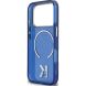 Защитный чехол Karl Lagerfeld IML K Head Logo MagSafe для iPhone 17 Pro Max (KLHMP17X5HTMKHDB) - Blue (402891L). Фото 7 из 8