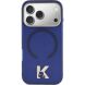 Защитный чехол Karl Lagerfeld IML K Head Logo MagSafe для iPhone 17 Pro Max (KLHMP17X5HTMKHDB) - Blue (402891L). Фото 2 из 8