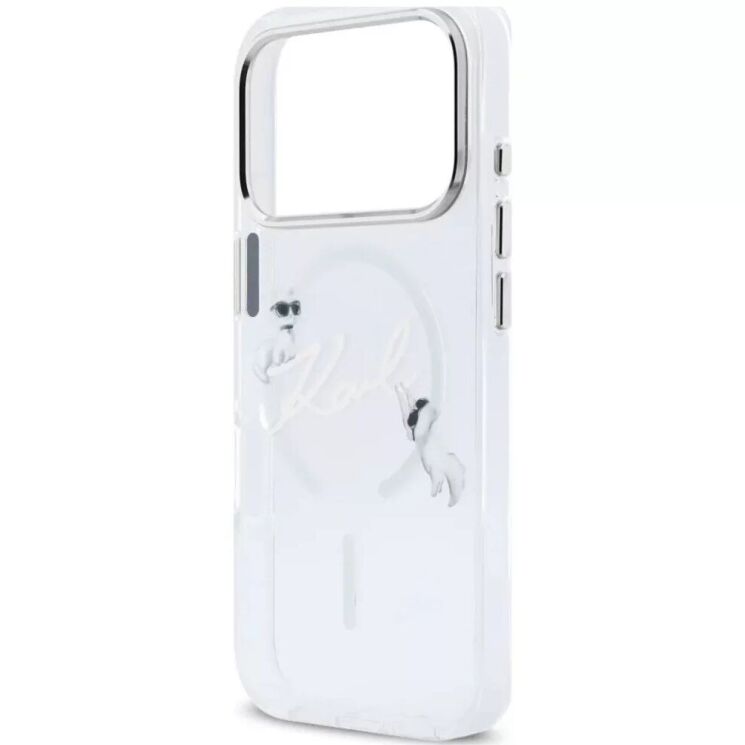 Защитный чехол Karl Lagerfeld Script Logo MagSafe для iPhone 18 Pro Max / 17 Pro Max (KLHMP18X5HKSCAH) - Transparent (423953T) Защитный чехол Karl Lagerfeld Script Logo MagSafe для iPhone 18 Pro Max / 17 Pro Max (KLHMP18X5HKSCAH) - Transparent: фото 5 из 7