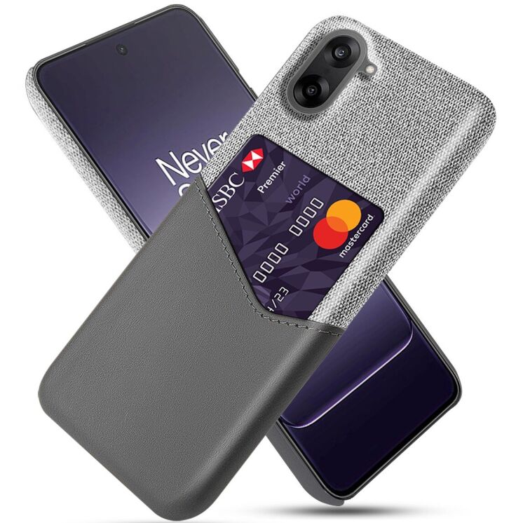 Захисний чохол KSQ Business Pocket для OnePlus Nord CE 5 / Ace 5 Racing - Grey: фото 1 з 4