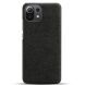 Защитный чехол KSQ Cloth Style для Xiaomi Mi 11 Lite / 11 Lite NE - Black (233560B). Фото 2 из 6