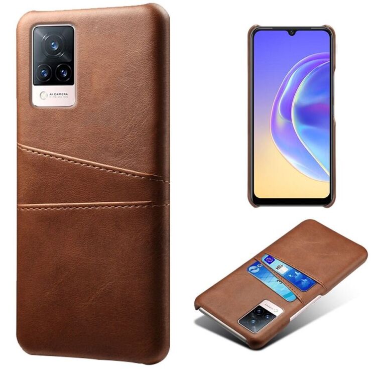 Защитный чехол KSQ Pocket Case для VIVO V21 - Brown: фото 1 из 5