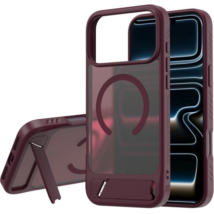 Захисний чохол LEREACH Le-Chic Series для iPhone 18 Pro / 17 Pro - Cherry: фото 1 з 18