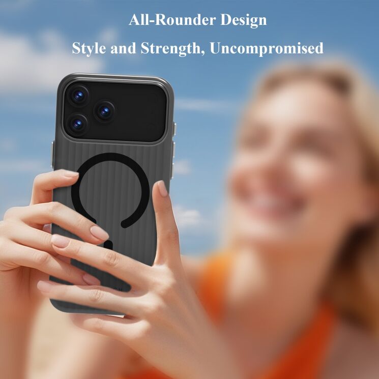 Защитный чехол LEREACH TOC Magnetic для iPhone 17 Pro - White: фото 11 из 13