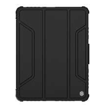 Защитный чехол NILLKIN Bumper Leather Case для Apple iPad Air 4 / 5 10.9 (2020/2022) / iPad Pro 11 (2020/2021) - Black: фото 1 из 17