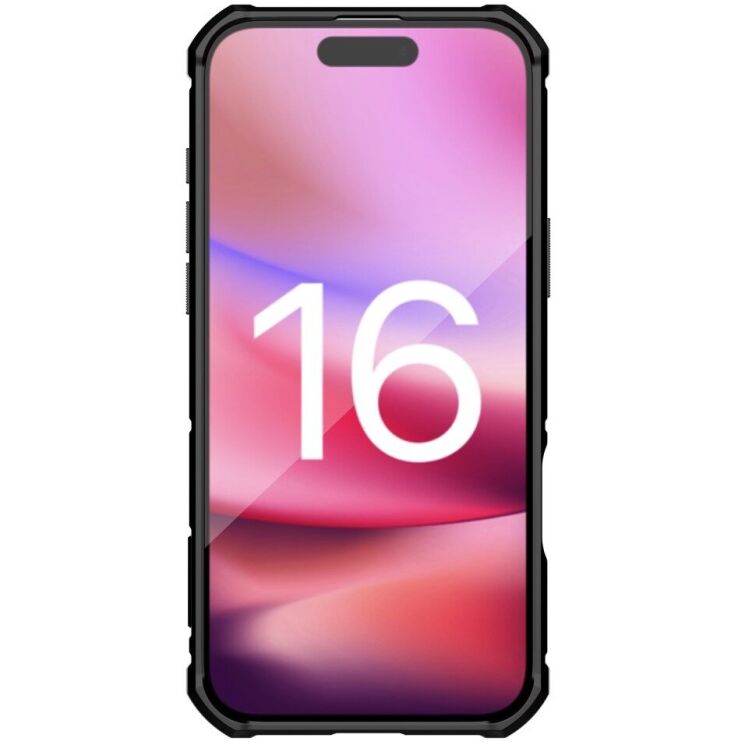 Защитный чехол NILLKIN CamShield Armor Prop Magnetic Case для Apple iPhone 16 Pro Max - Black: фото 5 из 22