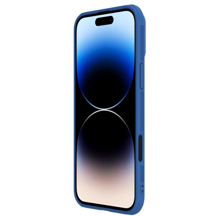 Защитный чехол NILLKIN CamShield Pro (with MagSafe Support) для Apple iPhone 16 Pro Max - Blue: фото 4 из 19