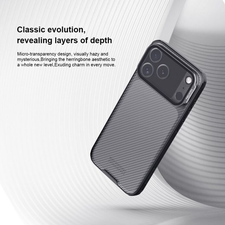 Захисний чохол NILLKIN CamShield Prop (Clear Version) для iPhone 18 Pro Max / 17 Pro Max - Black (423822B) Захисний чохол NILLKIN CamShield Prop (Clear Version) для iPhone 18 Pro Max / 17 Pro Max - Black: фото 7 з 17