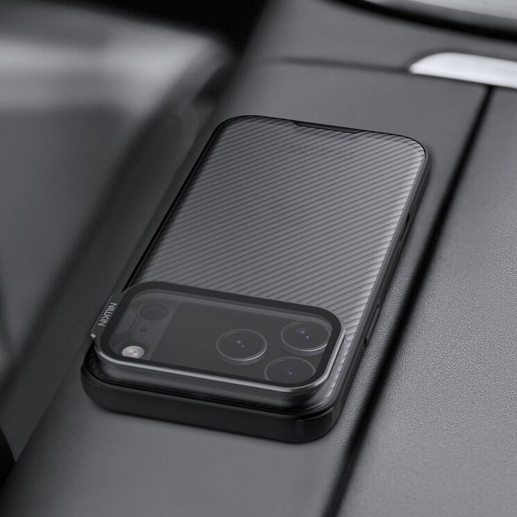 Захисний чохол NILLKIN CamShield Prop (Clear Version) для iPhone 18 Pro Max / 17 Pro Max - Black (423822B) Захисний чохол NILLKIN CamShield Prop (Clear Version) для iPhone 18 Pro Max / 17 Pro Max - Black: фото 16 з 17