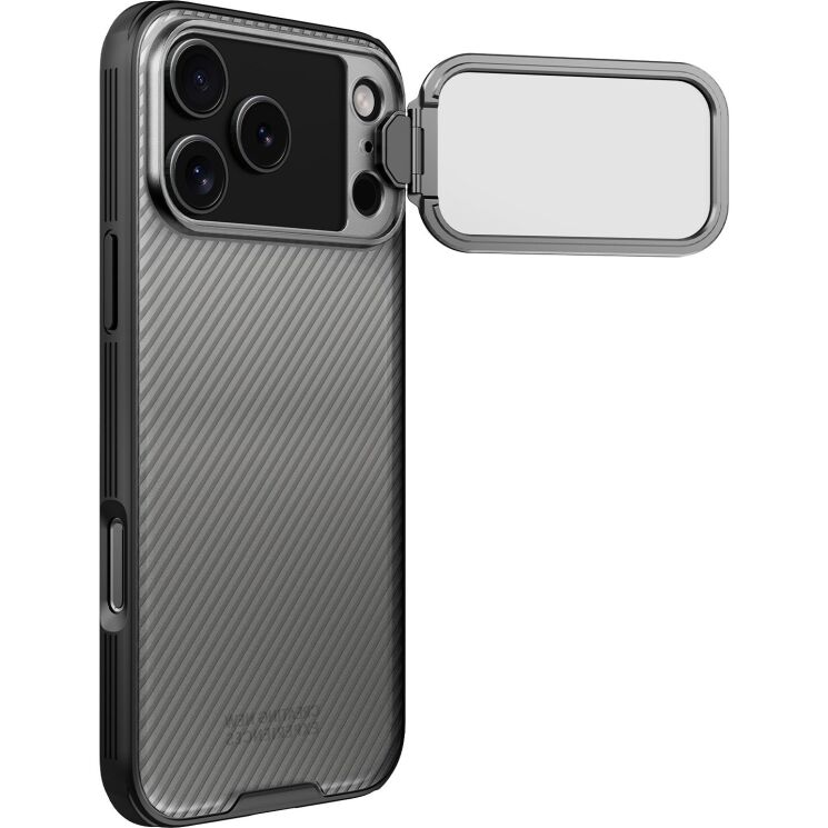 Захисний чохол NILLKIN CamShield Prop (Clear Version) для iPhone 18 Pro Max / 17 Pro Max - Black (423822B) Захисний чохол NILLKIN CamShield Prop (Clear Version) для iPhone 18 Pro Max / 17 Pro Max - Black: фото 5 з 17