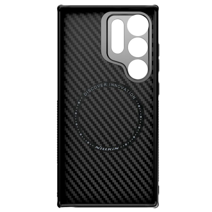 Захисний чохол NILLKIN CarboProp Magnetic для Samsung Galaxy S24 Ultra (S928) - Black: фото 4 з 17