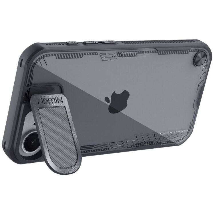 Захисний чохол NILLKIN Iceblade Prop для Apple iPhone 16e - Black: фото 4 з 17
