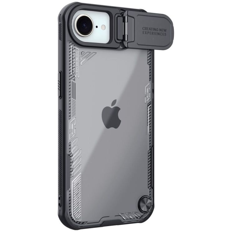 Захисний чохол NILLKIN Iceblade Prop для Apple iPhone 16e - Black: фото 2 з 17