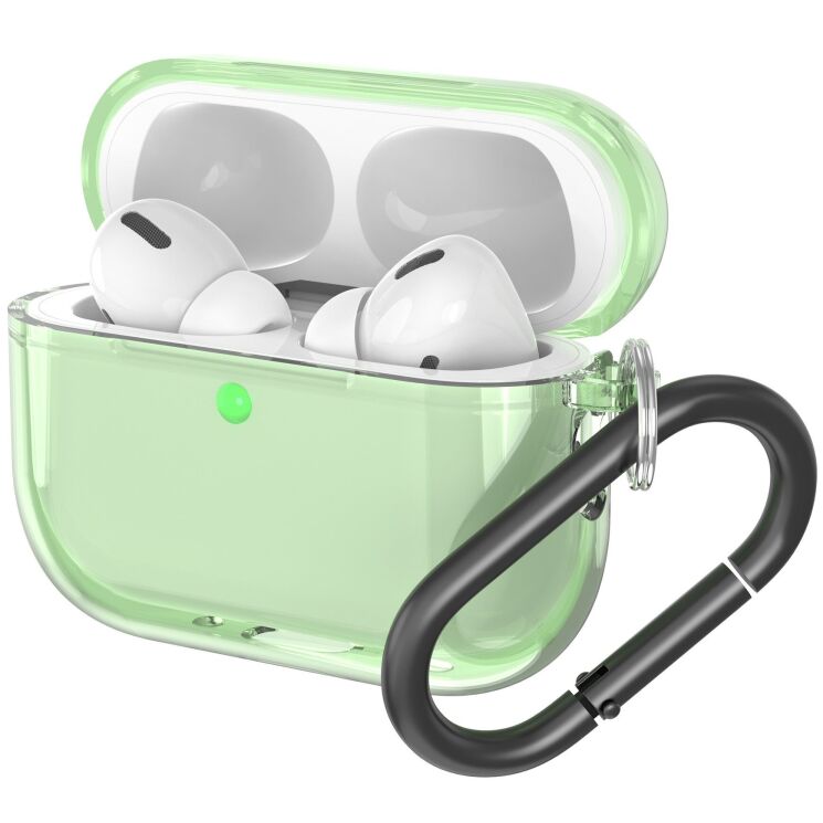 Защитный чехол Reframe Air Series для Apple AirPods Pro 3 - Transparent Green (390133G) Защитный чехол Reframe Air Series для Apple AirPods Pro 3 - Transparent Green: фото 4 из 4