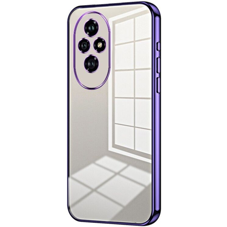 Захисний чохол Reframe Electroplating Frame для Honor 200 - Purple: фото 1 з 10
