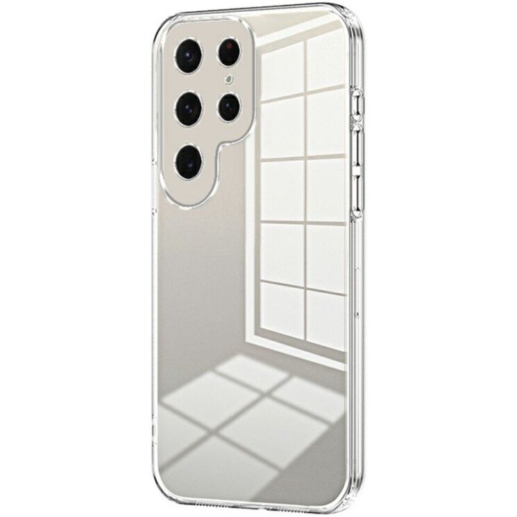 Защитный чехол Reframe Electroplating Frame для Samsung Galaxy S26 Ultra - Transparent: фото 1 из 6