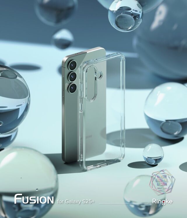 Захисний чохол Ringke Fusion для Samsung Galaxy S25 Plus (S936) 8800274968486 - Clear: фото 2 з 12