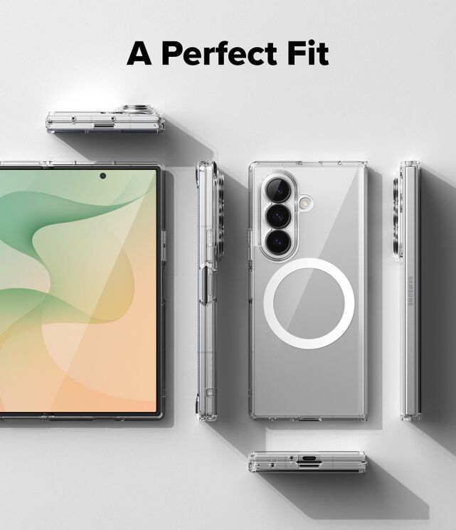 Защитный чехол Ringke Fusion Magnetic (FF) для Samsung Galaxy Fold 8 Ultra (8800328819283) - Clear: фото 11 из 20
