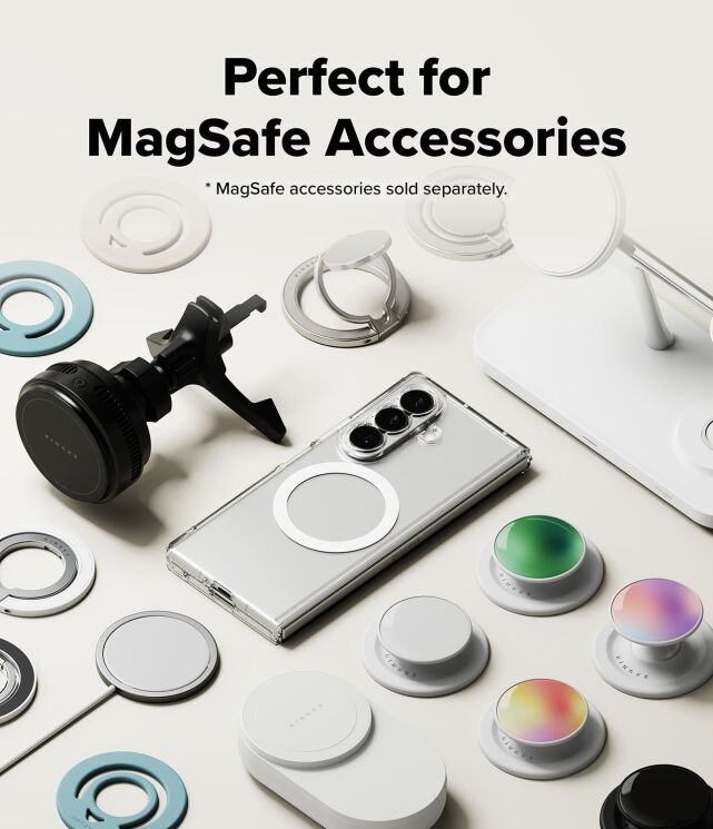 Защитный чехол Ringke Fusion Magnetic (FF) для Samsung Galaxy Fold 8 Ultra (8800328819283) - Clear: фото 4 из 20