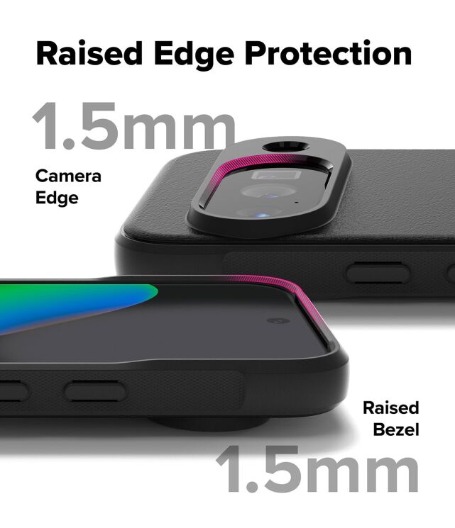 Захисний чохол Ringke Onyx для Google Pixel 10 (8800293857327) - Black: фото 7 з 14