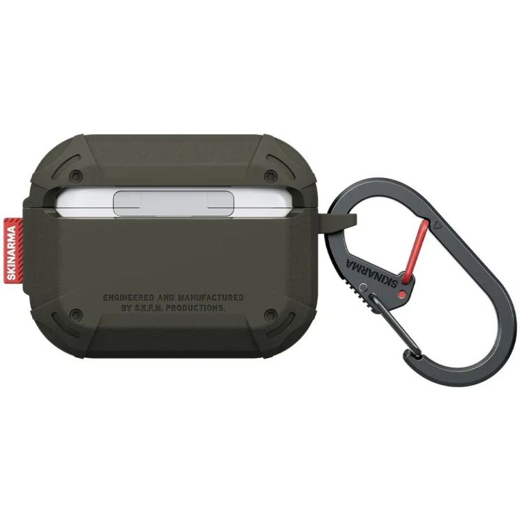 Захисний чохол SKINARMA MECHA LE для AirPods Pro 3 - FOREST: фото 3 з 6