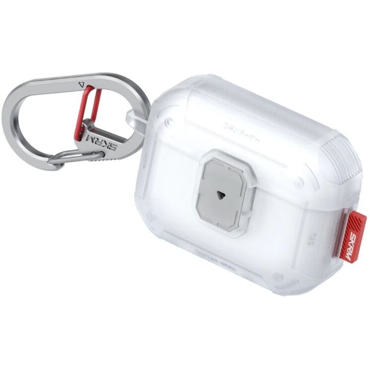 Защитный чехол SKINARMA MECHA LE для AirPods Pro 3 (SK-APP3MECLE-FCLR) - Transparent: фото 1 из 6