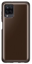 Захисний чохол Soft Clear Cover для Samsung Galaxy A12 (A125) / A12 Nacho (A127) EF-QA125TBEGRU - Black: фото 1 з 6