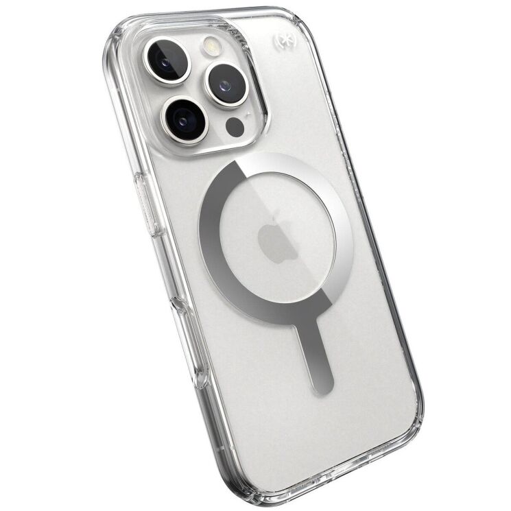 Защитный чехол Speck Presidio Perfect MagSafe для iPhone 16 Pro (150762-3240) - Clear: фото 2 из 9