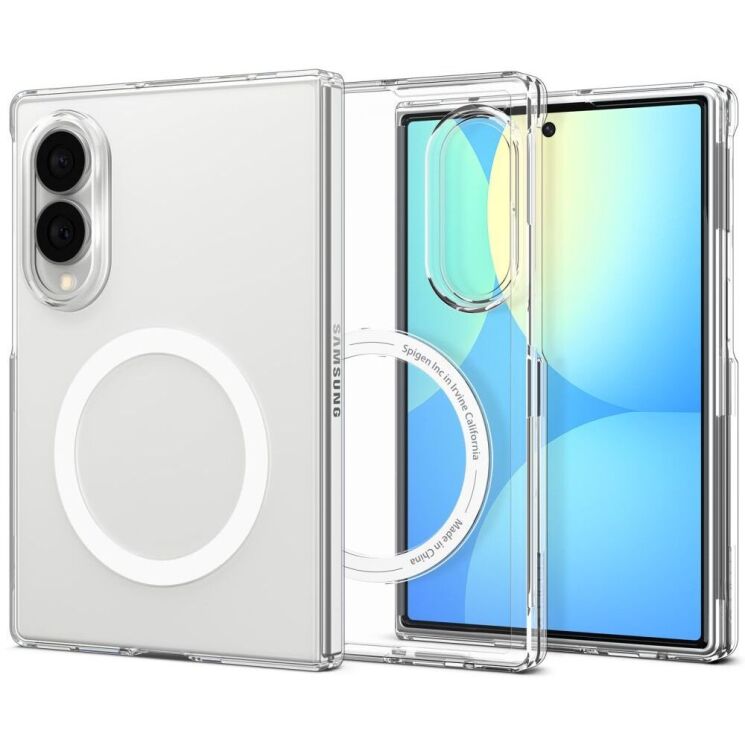 Защитный чехол Spigen AirSkin (MagFit) для Samsung Galaxy Fold 8 (ACS11952) - Clear (424554C) Защитный чехол Spigen AirSkin (MagFit) для Samsung Galaxy Fold 8 (ACS11952) - Clear: фото 1 из 13