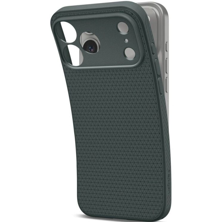 Захисний чохол Spigen Liquid Air для iPhone 18 Pro Max (ACS12113) - Abyss Green: фото 4 з 12