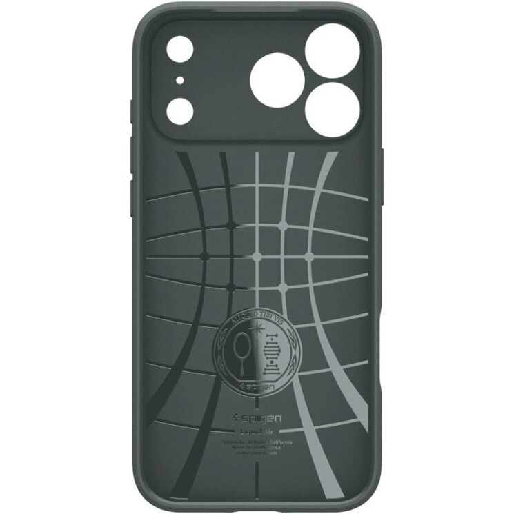 Захисний чохол Spigen Liquid Air для iPhone 18 Pro Max (ACS12113) - Abyss Green: фото 3 з 12