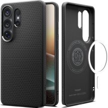 Захисний чохол Spigen Liquid Air (MagFit) для Samsung Galaxy S26 Ultra (S948) ACS10674 - Matte Black: фото 1 з 16