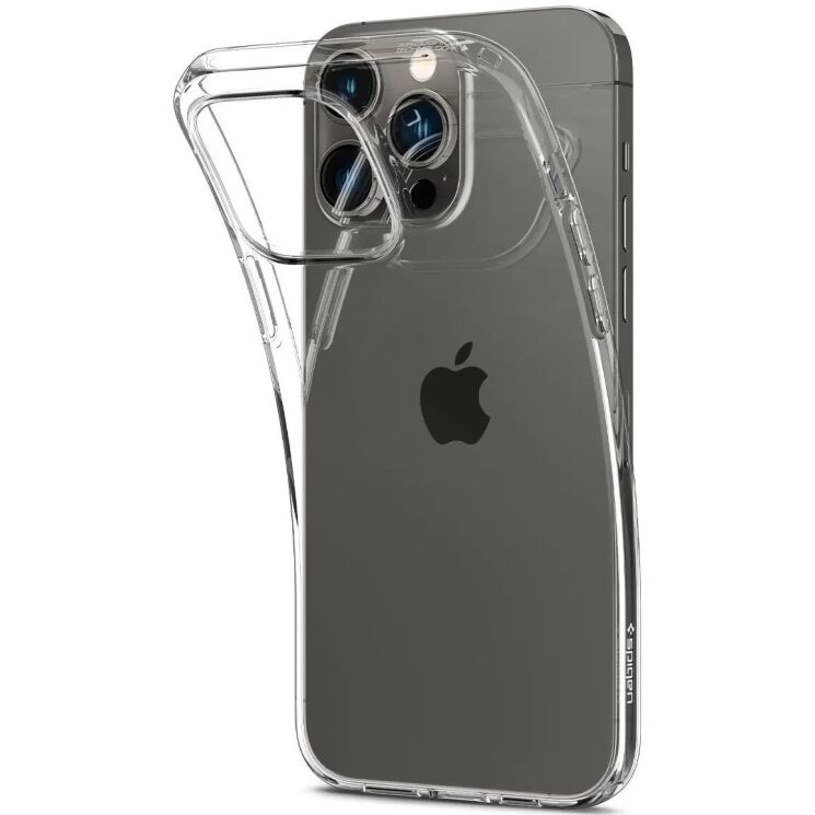 Защитный чехол Spigen (SGP) Crystal Flex для Apple iPhone 14 Pro - Crystal Clear: фото 2 из 7