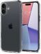 Защитный чехол Spigen (SGP) Crystal Hybrid для Apple iPhone 16 (ACS08224) - Crystal Clear (366466C). Фото 1 из 12