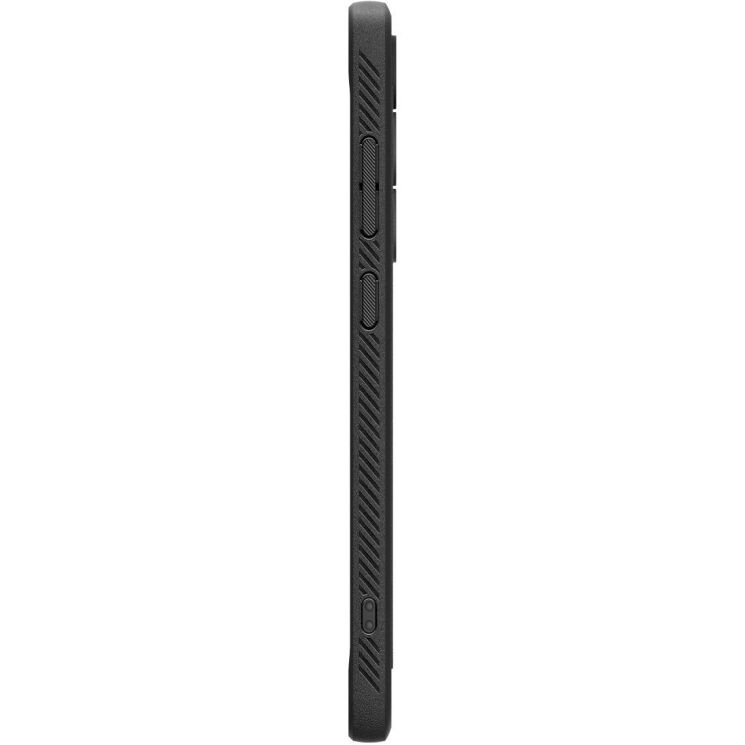 Защитный чехол Spigen (SGP) Rugged Armor для Samsung Galaxy S24 FE (S721) - Black: фото 9 из 16