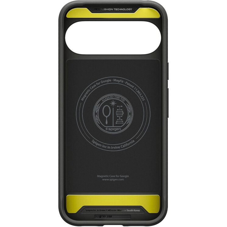Захисний чохол Spigen (SGP) Rugged Armor (MagFit) для Google Pixel 10 Pro XL (ACS09721) - Matte Black: фото 6 з 17