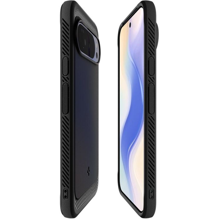 Захисний чохол Spigen (SGP) Rugged Armor (MagFit) для Google Pixel 10 Pro XL (ACS09721) - Matte Black: фото 4 з 17