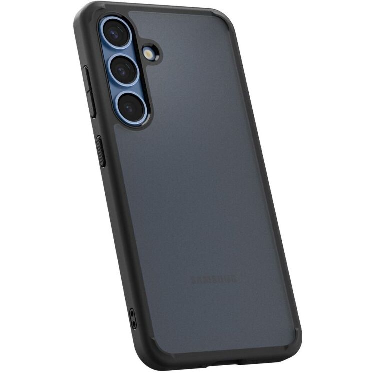 Захисний чохол Spigen (SGP) Ultra Hybrid для Samsung Galaxy S25 Plus (S936) ACS08986 - Frost Black: фото 3 з 16