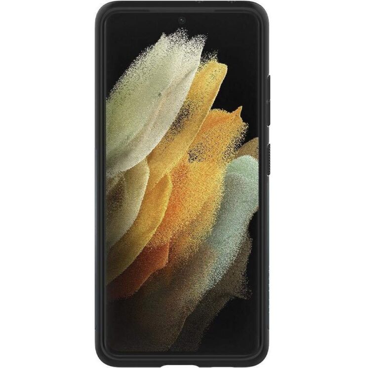 Защитный чехол Spigen Slim Armor для Samsung Galaxy S21 Ultra (G998) ACS02375 - Metal Slate: фото 7 из 8