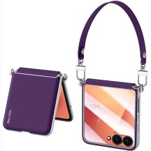 Защитный чехол SULADA Crossbody Case для Samsung Galaxy Flip 8 - Purple: фото 1 из 6
