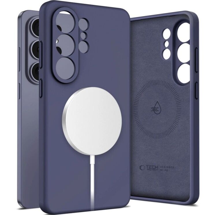 Защитный чехол Tech-Protect Silicone MagSafe для Samsung Galaxy S26 Ultra (S948) - Cobalt Violet: фото 1 из 10