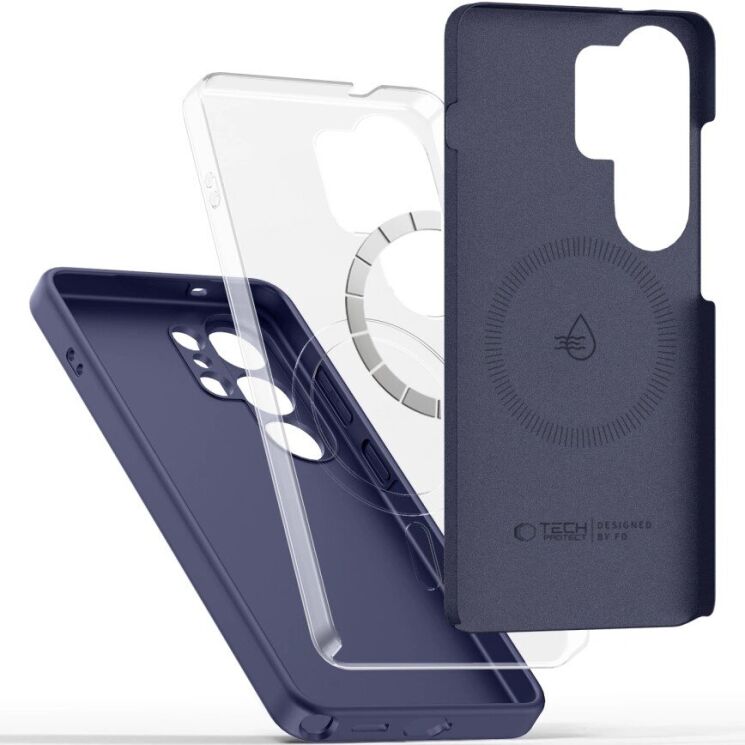 Защитный чехол Tech-Protect Silicone MagSafe для Samsung Galaxy S26 Ultra (S948) - Cobalt Violet: фото 3 из 10