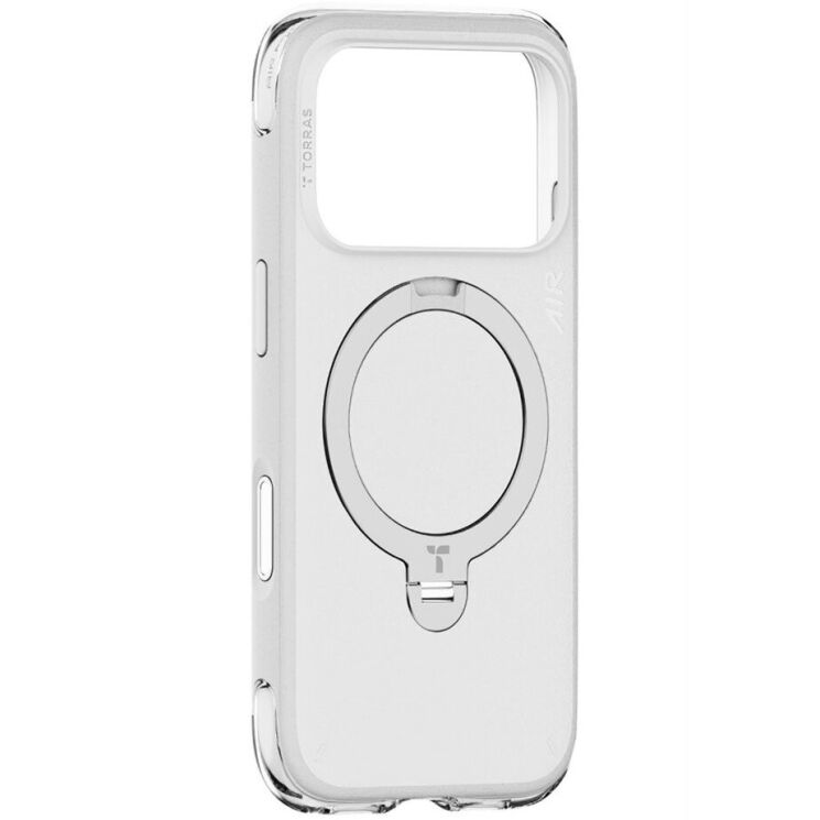 Захисний чохол TORRAS Ostand Q3 Air Essential (with MagSafe) для Apple iPhone 18 Pro Max / 17 Pro Max - White (423808W) Захисний чохол TORRAS Ostand Q3 Air Essential (with MagSafe) для Apple iPhone 18 Pro Max / 17 Pro Max - White: фото 1 з 1