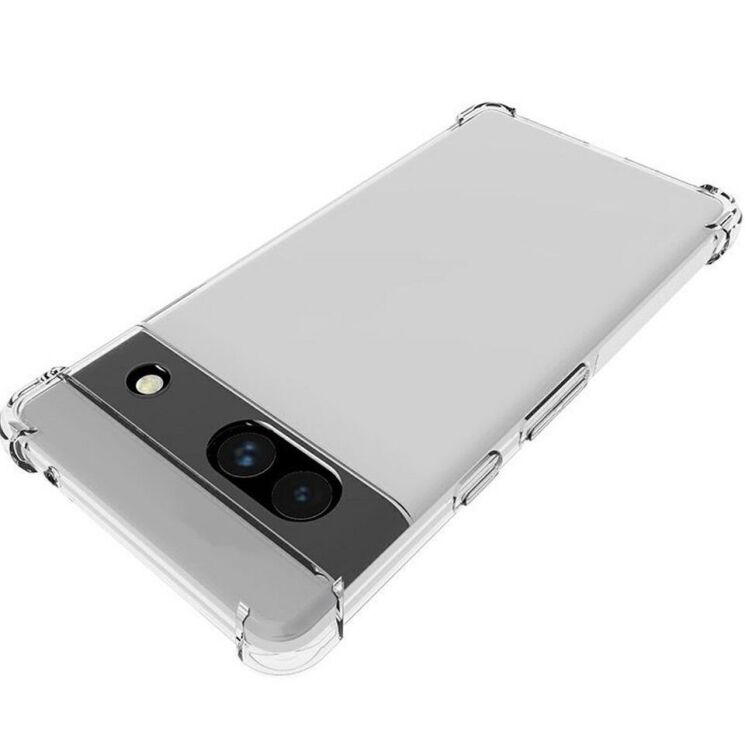 Захисний чохол UniCase AirBag Camera Сoverage для Google Pixel 7a - Transparent: фото 3 з 4