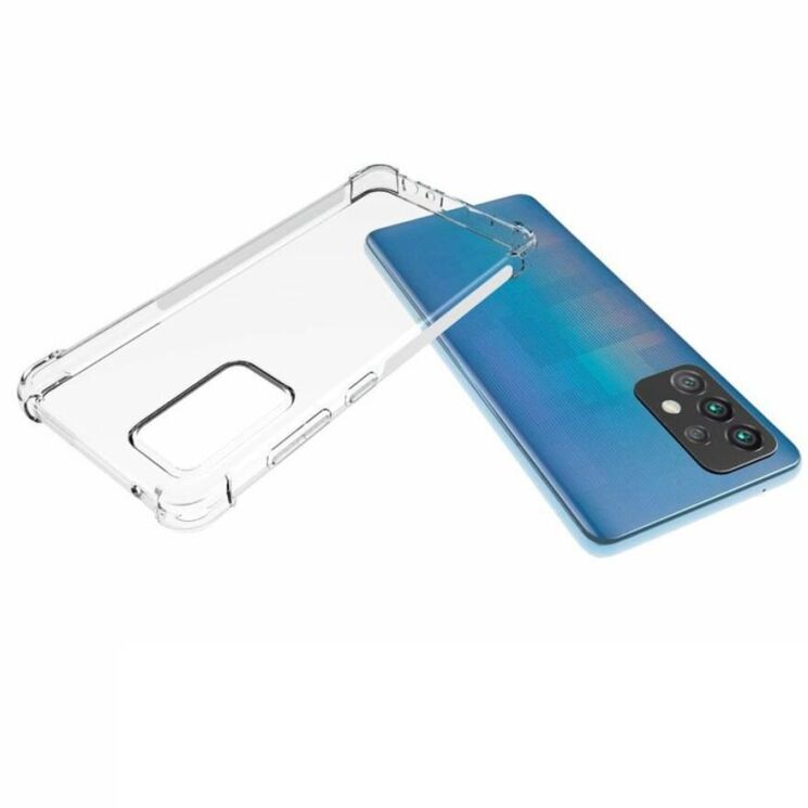 Защитный чехол UniCase AirBag для Samsung Galaxy A52 (A525) / A52s (A528) - Transparent: фото 4 из 5