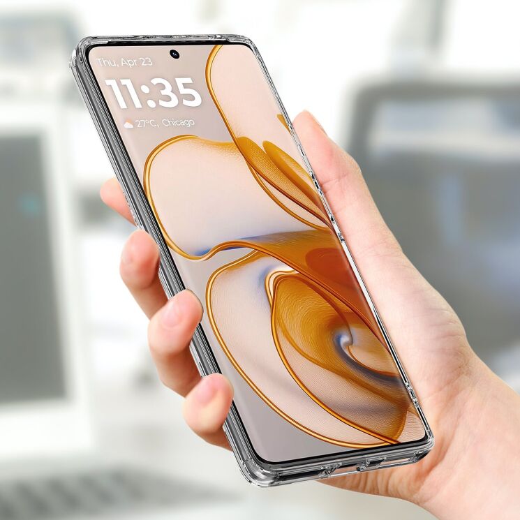 Захисний чохол UniCase AirBag MagSafe для Motorola Edge 60 Neo / Edge 50 Neo - Transparent: фото 7 з 7