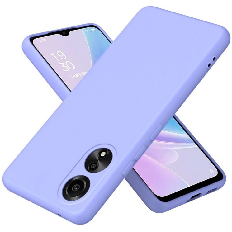 Защитный чехол UniCase Aura Cover для OPPO A78 - Purple: фото 1 из 7