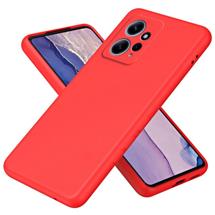 Захисний чохол UniCase Aura Cover для Xiaomi Redmi Note 12 - Red: фото 1 з 7