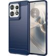 Защитный чехол UniCase Carbon для Motorola Edge 50 Pro - Blue (353624L)