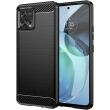 Защитный чехол UniCase Carbon для Motorola Moto G72 - Black (318800B)